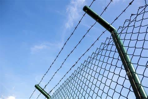 Gegalvaniseerde hoek Post Chain Link Fence Heavy Duty gebruikt