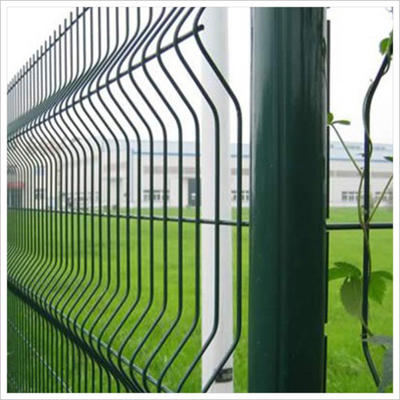 Vierkant tl-63 Gebogen 3D Met een laag bedekt pvc van Draadmesh fence green
