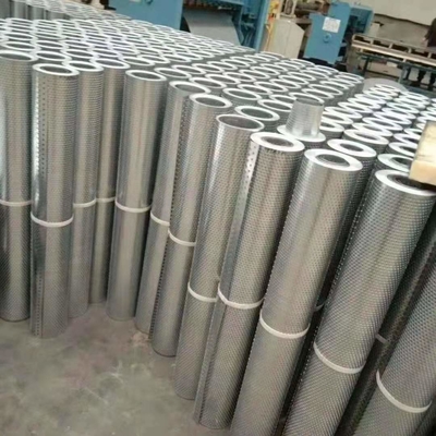 Geweven van het het Ponsengat van het Keperstofweefsel het Netwerkrdw Aluminium Uitgebreid Metaal