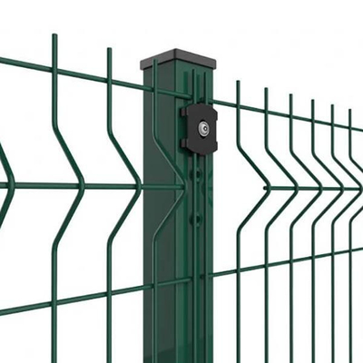 De gele 3D Gelaste Draad Mesh Garden Fence van Draadmesh fence ISO9001