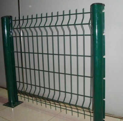 RAL 6005 Groene 3D Draad Mesh Fence For Garden H 630mm 830mm