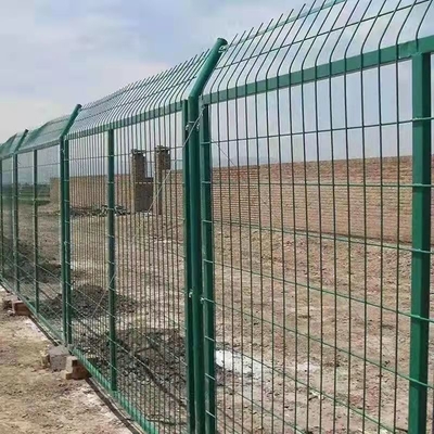 Spoorwegweg 3.05.0mm draad Gelast Mesh Fencing For Construction Protection