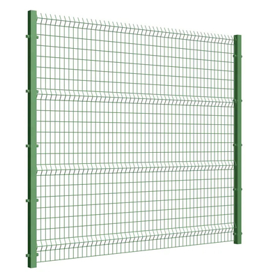 Het poeder bedekte de Gebogen Gelaste 3d Draad Mesh Panels 0.9m2.4m van Draadmesh fence met een laag