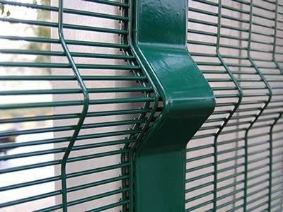 4.0mm Diameter Curvy laste 3D Draad Mesh Fence For Outdoor Decorative