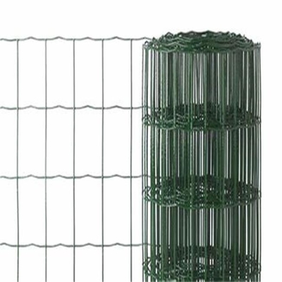 ISO9001 pvc Met een laag bedekte Holland Wire Mesh Fence Netting-Hoogte 60cm200cm Euro Type