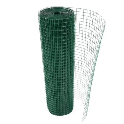 Tl-0125 Gegalvaniseerd Staal Gelast Mesh Fencing Green Pvc Coated Dia 0.71mm